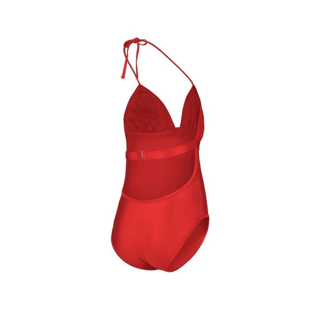 NFL Team Apparel Tampa Bay Buccaneers Red Halter One Piece Swimsuit NWT XXL - Picture 3 of 11